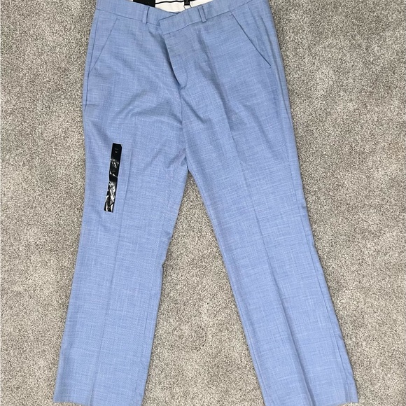 NWT Banana Republic size 14, Dress pants, blue - Picture 2 of 7